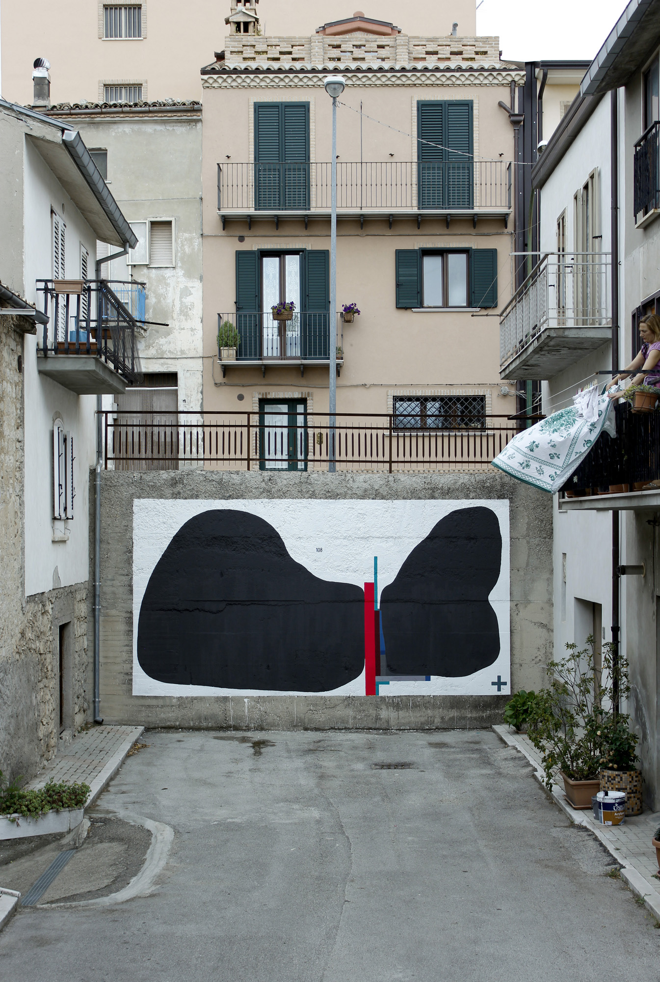 Graffiti a Santa Croce di Mogliano, 2017
